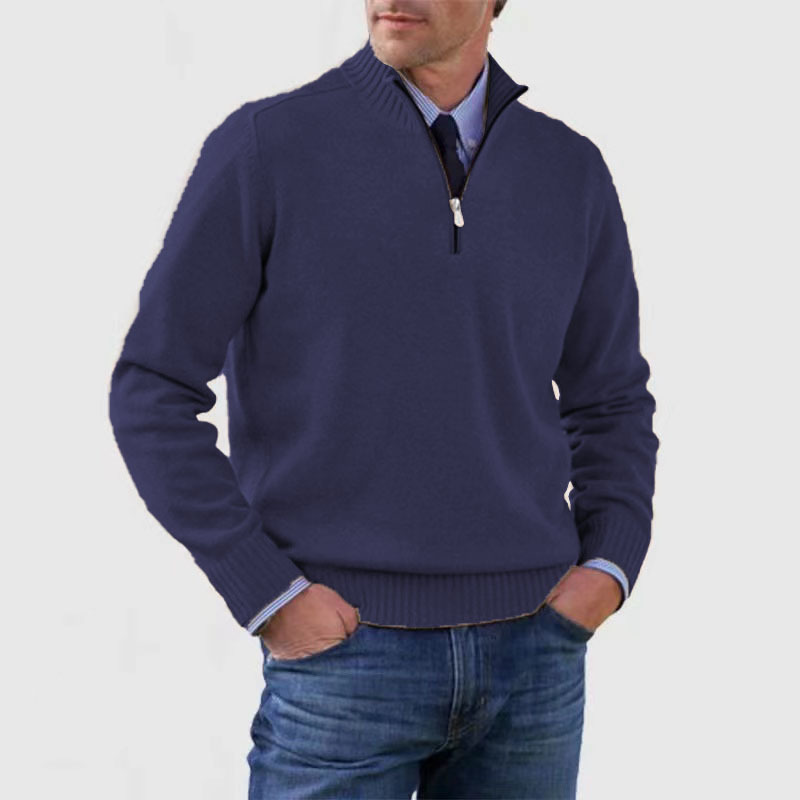 Reno – Half Zip Jumper Mens Warm Winter Pullover Regular Fit Stylish