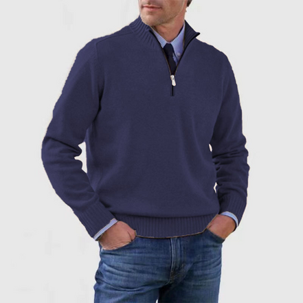 Reno – Half Zip Jumper Mens Warm Winter Pullover Regular Fit Stylish