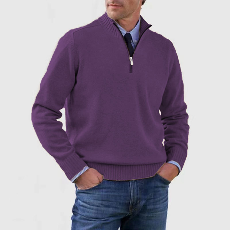 Reno – Half Zip Jumper Mens Warm Winter Pullover Regular Fit Stylish