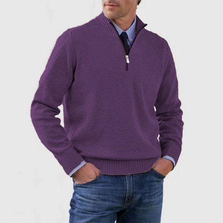 Reno – Half Zip Jumper Mens Warm Winter Pullover Regular Fit Stylish