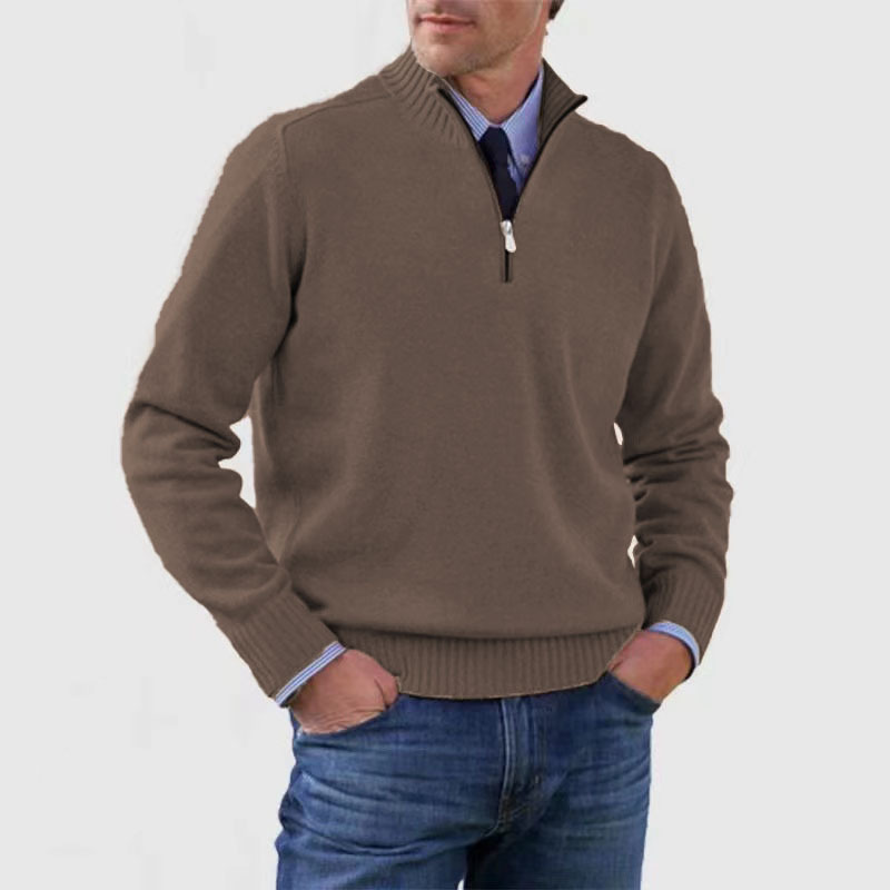 Reno – Half Zip Jumper Mens Warm Winter Pullover Regular Fit Stylish