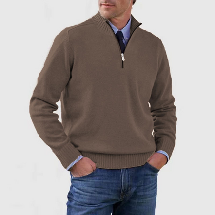 Reno – Half Zip Jumper Mens Warm Winter Pullover Regular Fit Stylish