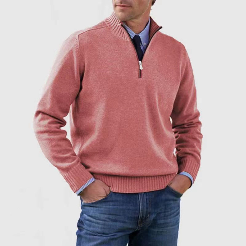Reno – Half Zip Jumper Mens Warm Winter Pullover Regular Fit Stylish