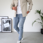 Overshirt Jacket | Long Sleeve Button Up with Chest Pockets