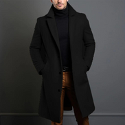 Mens Long Overcoat – Classic Refined Everyday Style