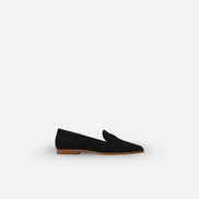 Womens Pointed-Toe Loafers - Flat Slip-On Style