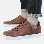 Drew – Mens Lace Up Sneakers Smart Casual Shoes Office Everyday Comfort
