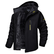 Mason – Mens Softshell Jacket Winter Coat Waterproof Hooded Warm Fleece