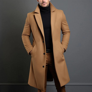 Mens Long Overcoat – Classic Refined Everyday Style
