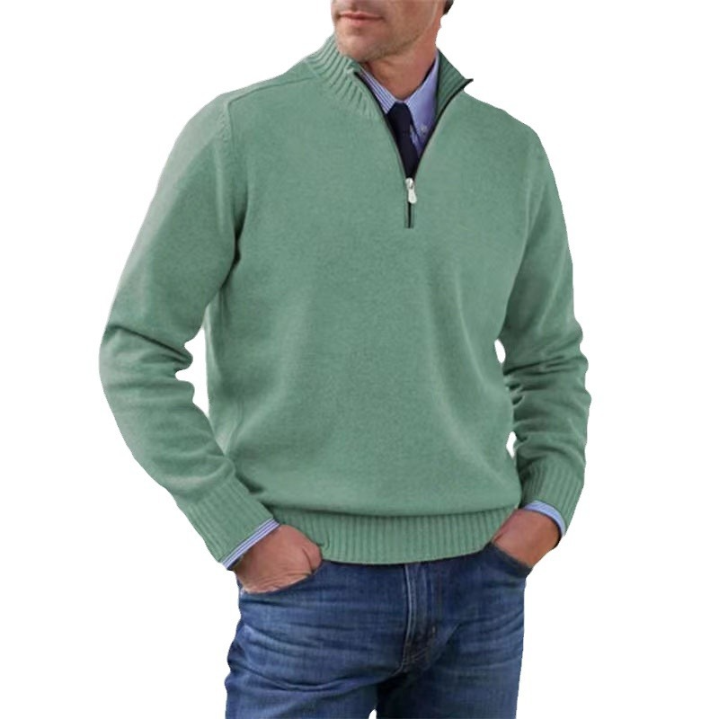 Reno – Half Zip Jumper Mens Warm Winter Pullover Regular Fit Stylish