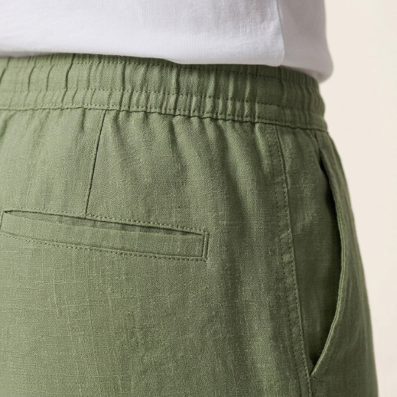 Mens Linen Trousers - Straight Fit Summer Style