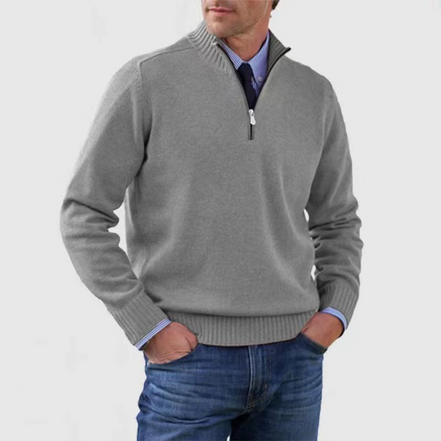 Reno – Half Zip Jumper Mens Warm Winter Pullover Regular Fit Stylish