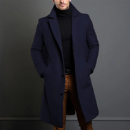 Mens Long Overcoat – Classic Refined Everyday Style