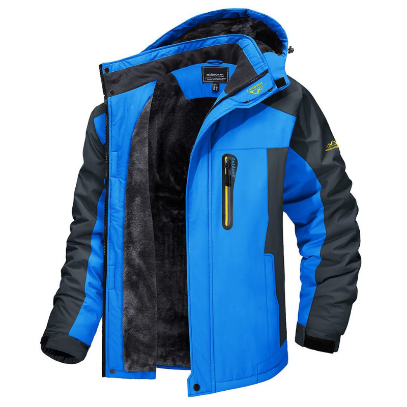 Mason – Mens Softshell Jacket Winter Coat Waterproof Hooded Warm Fleece