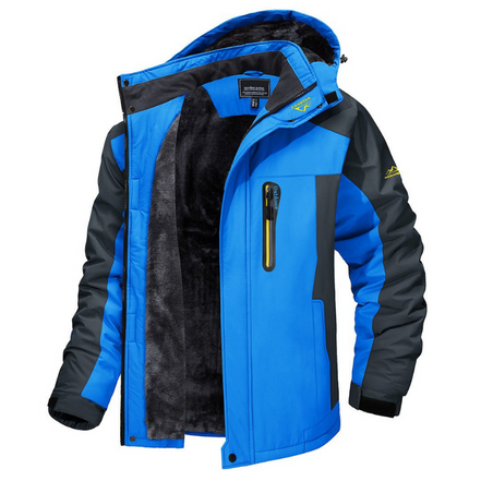Mason – Mens Softshell Jacket Winter Coat Waterproof Hooded Warm Fleece