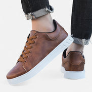 Drew – Mens Lace Up Sneakers Smart Casual Shoes Office Everyday Comfort