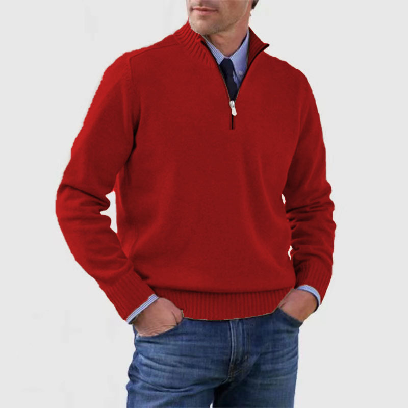Reno – Half Zip Jumper Mens Warm Winter Pullover Regular Fit Stylish