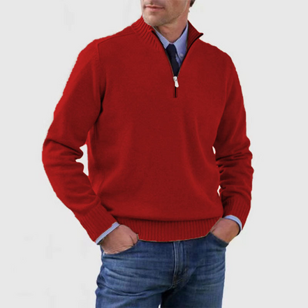 Reno – Half Zip Jumper Mens Warm Winter Pullover Regular Fit Stylish