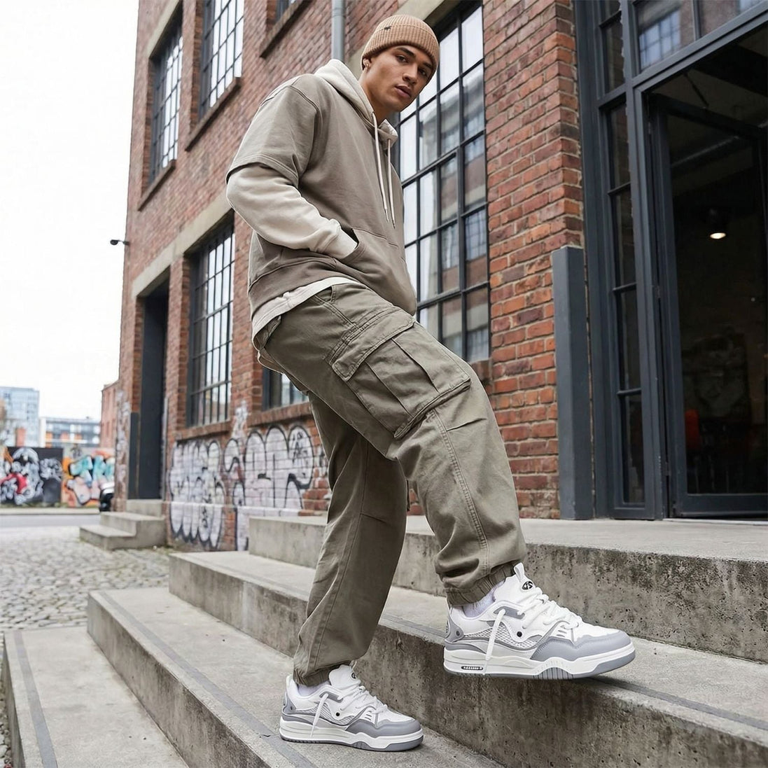 Axel – Mens Chunky Sneakers Casual Trainers Mens Sneakers Street Style
