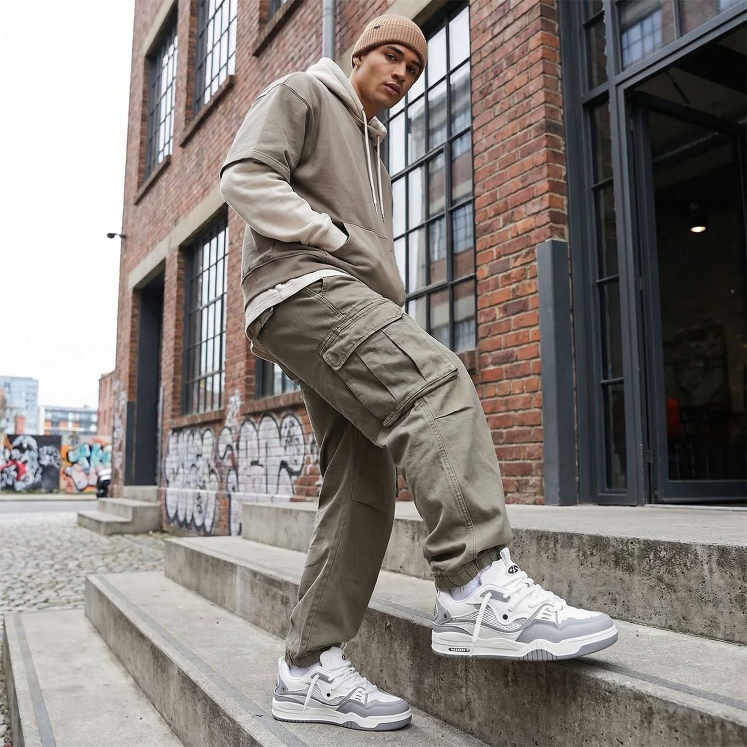 Axel – Mens Chunky Sneakers Casual Trainers Mens Sneakers Street Style