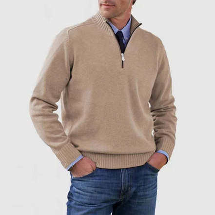 Reno – Half Zip Jumper Mens Warm Winter Pullover Regular Fit Stylish