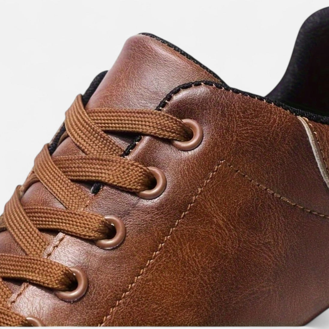 Drew – Mens Lace Up Sneakers Smart Casual Shoes Office Everyday Comfort