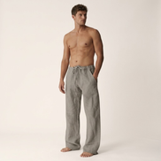 Mens Linen Trousers - Straight Fit Summer Style