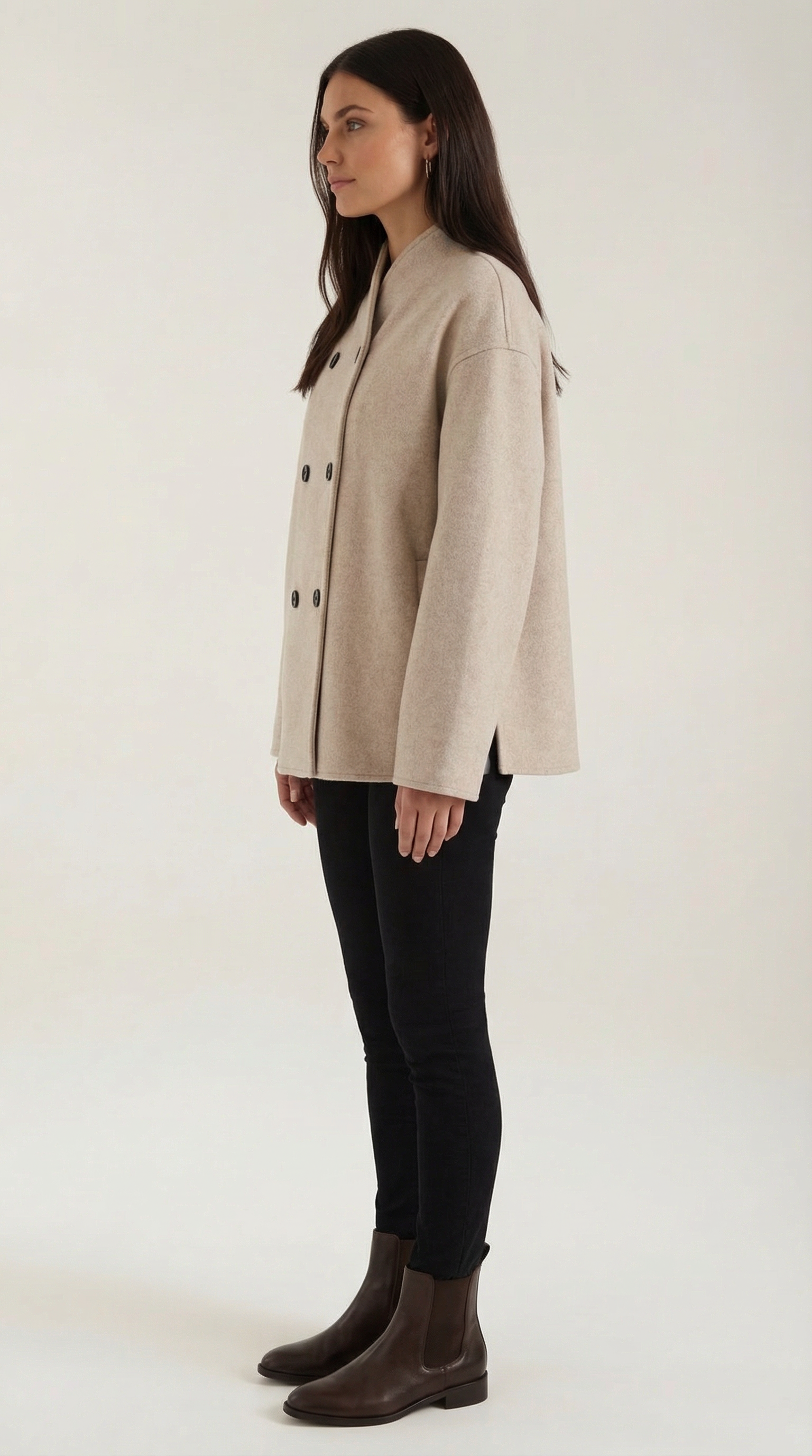 Blake – Oversized Button Down Jacket Women Winter Coat Women Casual Chic