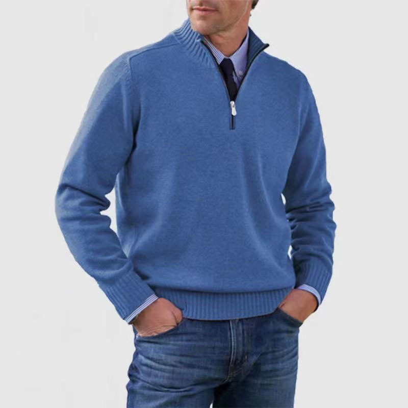 Reno – Half Zip Jumper Mens Warm Winter Pullover Regular Fit Stylish