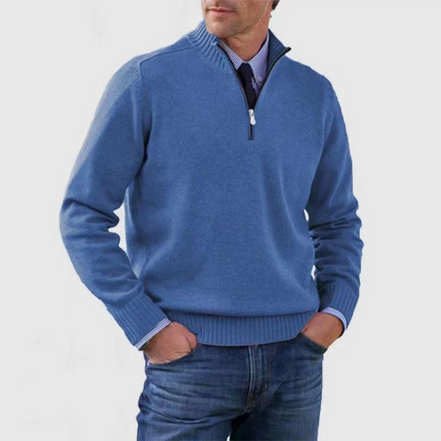 Reno – Half Zip Jumper Mens Warm Winter Pullover Regular Fit Stylish