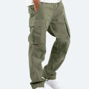 Mens Straight Leg Cargo Pants - Relaxed Streetwear Style