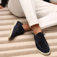 Chase – Mens Suede Casual Shoes Comfort Loafers Everyday Stylish