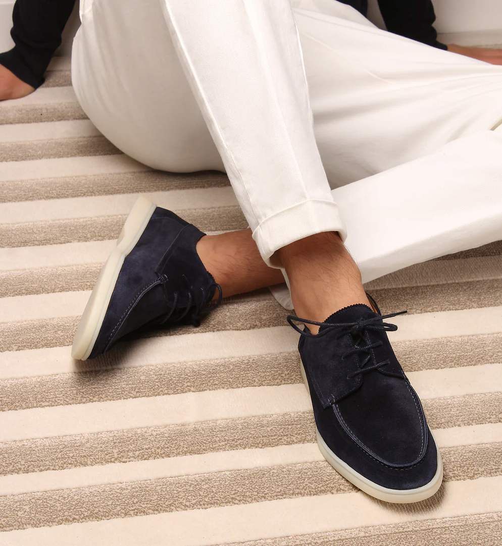 Chase – Mens Suede Casual Shoes Comfort Loafers Everyday Stylish