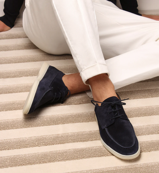 Chase – Mens Suede Casual Shoes Comfort Loafers Everyday Stylish