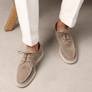 Chase – Mens Suede Casual Shoes Comfort Loafers Everyday Stylish
