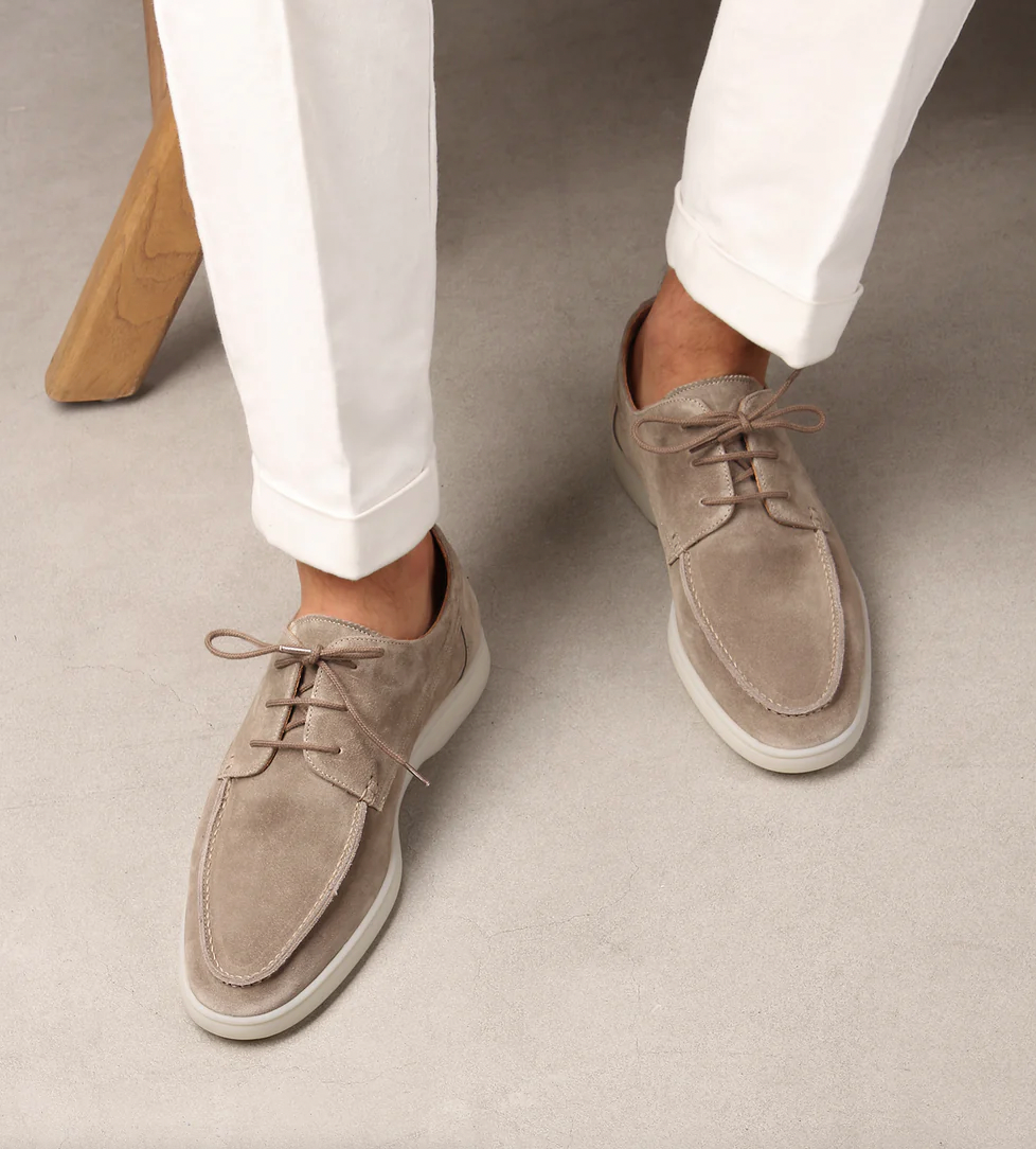 Chase – Mens Suede Casual Shoes Comfort Loafers Everyday Stylish