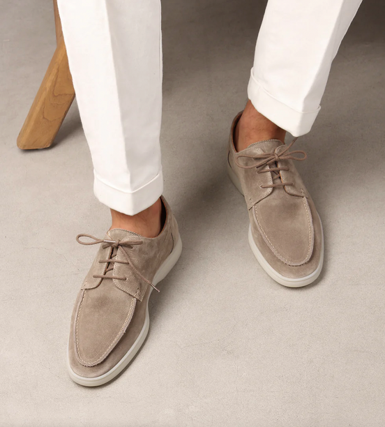 Chase – Mens Suede Casual Shoes Comfort Loafers Everyday Stylish