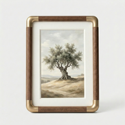 Wood Photo Frame - Warm Timeless Picture Frame