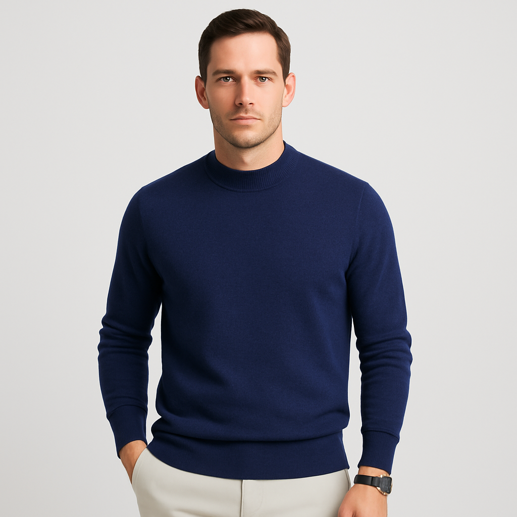 Ethan – Mens Jumper Knit Pullover Warm Winter Sweater Casual Regular Fit