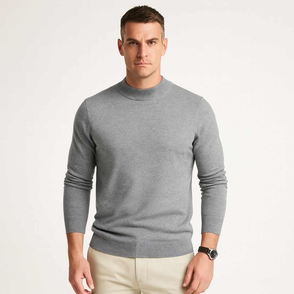 Ethan – Mens Jumper Knit Pullover Warm Winter Sweater Casual Regular Fit