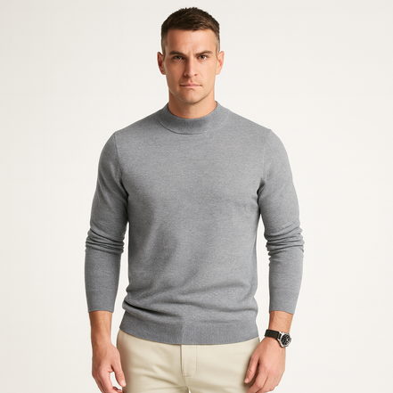 Ethan – Mens Jumper Knit Pullover Warm Winter Sweater Casual Regular Fit