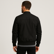 Mens Zip Up Bomber Jacket – Modern Streetwear Everyday Style