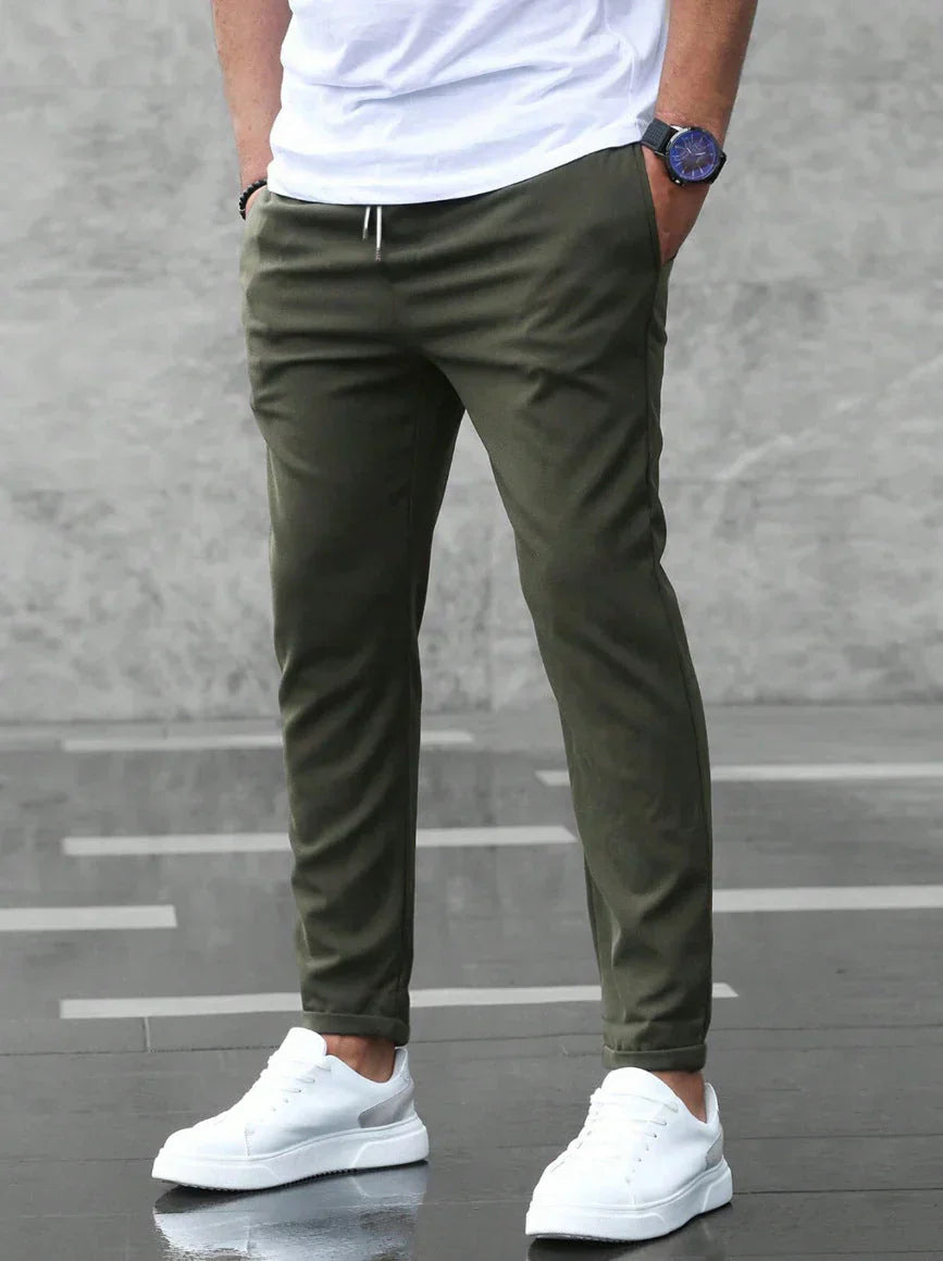 Cooper – Mens Joggers Stretch Pants Casual Trousers Comfort Slim Fit