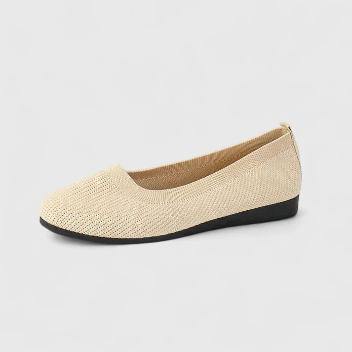 Womens Slip-On Shoes - Cushioned Footbed & Non-Slip Sole