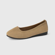 Womens Slip-On Shoes - Cushioned Footbed & Non-Slip Sole