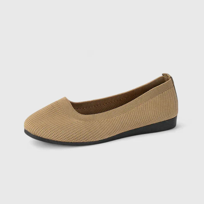 Womens Slip-On Shoes - Cushioned Footbed & Non-Slip Sole