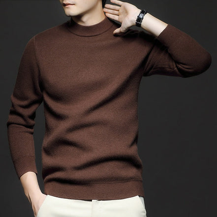 Ethan – Mens Jumper Knit Pullover Warm Winter Sweater Casual Regular Fit