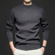 Ethan – Mens Jumper Knit Pullover Warm Winter Sweater Casual Regular Fit