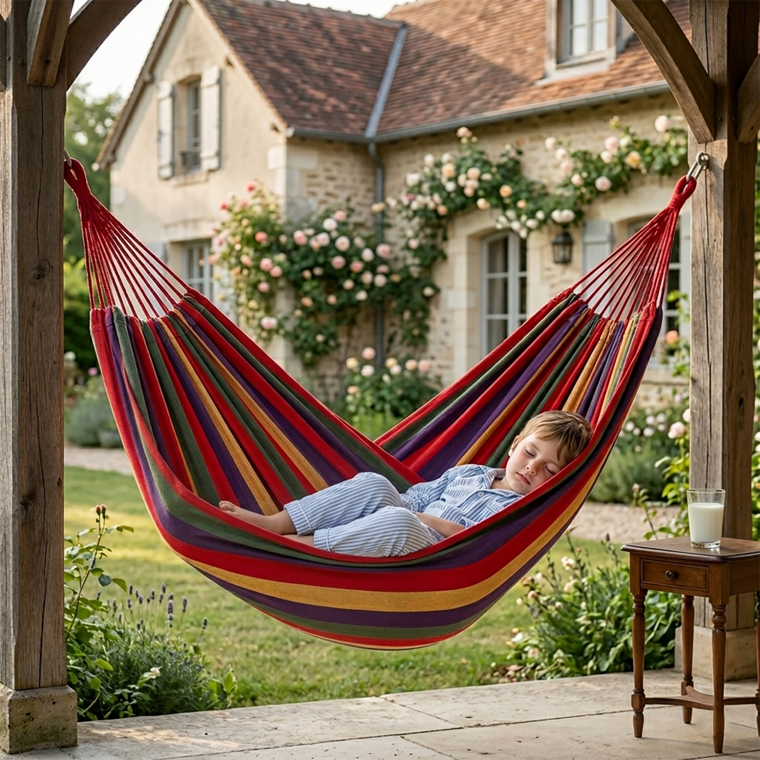 Woven Hammock - Portable Garden & Camping Hammock