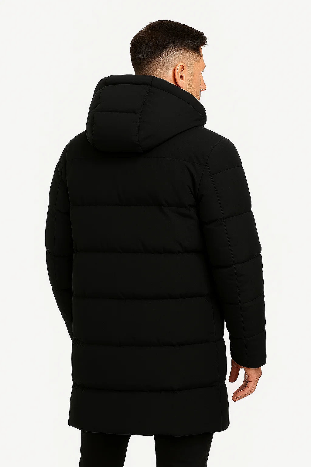 Carter – Mens Puffer Jacket Waterproof Winter Coat Padded Warm Windproof